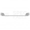 Półka stała do szafy RACK 19" 1U 200mm szara Polska Szafa Rack