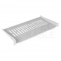 Półka stała do szafy RACK 19" 1U 250mm szara NEKU