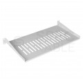 Półka stała do szafy RACK 19" 1U 250mm szara NEKU