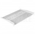 Półka stała do szafy RACK 19" 1U 300mm szara NEKU