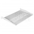 Półka stała do szafy RACK 19" 1U 300mm szara NEKU
