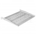 Półka stała do szafy RACK 19" 1U 350mm szara NEKU