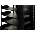 Półka stała do szafy RACK 19" 1U 400mm czarna