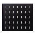 Półka stała do szafy RACK 19" 1U 400mm czarna
