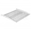 Półka stała do szafy RACK 19" 1U 400mm szara NEKU