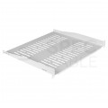 Półka stała do szafy RACK 19" 1U 400mm szara NEKU