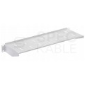 Półka stała do szafy RACK 19" 2U 220mm szara