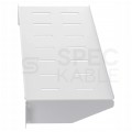 Półka stała do szafy RACK 19" 2U 220mm szara