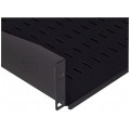 Półka stała do szafy RACK 19" 2U 350mm czarna