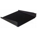 Półka stała do szafy RACK 19" 2U 350mm czarna