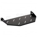 Półka stała narożna do szafy RACK 19" 1U 235mm czarna NEKU