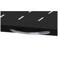Półka wysuwana do szafy RACK 19" 1U 450mm z uchwytem czarna