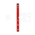 Poziomica aluminiowa SLIM 60cm (2 libelle) czerwona MILWAUKEE