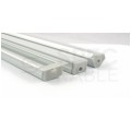 Profil aluminiowy LED B wpuszczany anoda. 1,00m