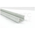 Profil aluminiowy LED natynkowy prosty 2,02m 16x9,3mm srebrny anodowany Typ A LUMINES