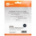 Program - Pomiary elektryczne 6, tworzenie protokołów WAPROSONPE6 SONEL