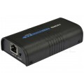 Przedłużacz HDMI na kabel LAN kat.6 (skrętkę) Konwerter aktywny HDMI LAN Komplet (nadajnik TX + odbiornik RX)