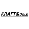 Przedłużacz ogrodowy OMY 2x0,75mm2 (wtyk / gniazdo) 230V 6A bez uziemienia pomarańczowy 10m Kraft&Dele