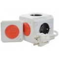 Przedłużacz PowerCube Remote 4gn. 1,5m + pilot