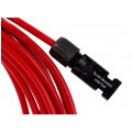 Przedłużacz solarny kabel 4mm2 ze złączami typu MC4 czerwony 5m