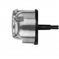 Przedłużacz spiralny QLY-s kabel do przyczepy zakończony metalowymi złączami 7-pin 12V (gniazdo / wtyk) 3m