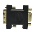 Przejście Adapter DVI / SVGA (wtyk DVI-I 24+5-pin / gniazdo D-Sub 15-pin)