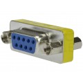 Przejście RS-232 (gniazdo D-Sub 9-pin / gniazdo D-Sub 9-pin) Adapter typu Łącznik