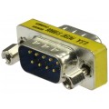 Przejście RS-232 (wtyk D-Sub 9-pin / wtyk D-Sub 9-pin) Adapter typu Łącznik