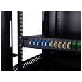 Przełącznica światłowodowa FO 24xSC simplex RACK 19" 1U wysuwana szara