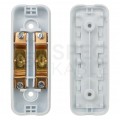 Przełącznik Wyłącznik przelotowy M57 na kabel do lampy 250V 2A biały