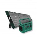 Przenośna stacja zasilania 500W Powerbank solarny 568Wh (ładowanie AC + DC) Generator M6 LiFePO4 VT-606 V-TAC