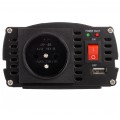 Przetwornica napięcia 12V / 230V samochodowa SINUS modyfikowany 350/500W + gniazdo USB VOLT IPS-500 PLUS