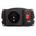 Przetwornica napięcia 12V/24V / 230V samochodowa SINUS modyfikowany 300/600W + gniazdo USB VOLT IPS-600 DUO