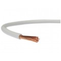 Przewód instalacyjny H05V-K / LgY 0,75 500V biały linka giętka Elektrokabel