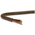 Przewód instalacyjny H05V-K / LgY 1 500V brązowy linka giętka Elektrokabel
