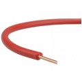 Przewód instalacyjny H07V-U / DY 0,5 750V czerwony drut Elektrokabel