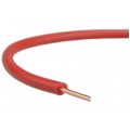 Przewód instalacyjny H07V-U / DY 0,75 750V czerwony drut Elektrokabel