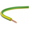Przewód instalacyjny H07V-U / DY 1,5 750V żółto-zielony drut Elektrokabel
