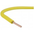 Przewód instalacyjny H07V-U / DY 2,5 750V żółty drut Elektrokabel