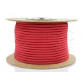 Przewód prądowy H03VV-F / OMY 300V 2x0,75 kabel w oplocie czerwony linka