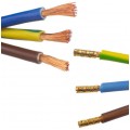 Przewód zasilający OMY spiralny 3x1,5mm2 kabel H03VVH8-F z wtyczką kątową [2P+Z] Uni-Schuko biały 0,38m / 2,2m