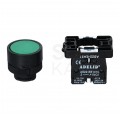 Przycisk sterowniczy do kaset sterowniczych XB2 zielony START ADELID AS22-EA31