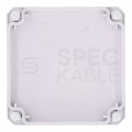 Puszka instalacyjna natynkowa NFK08 85x85x54mm bezhalogenowa hermetyczna IP66 biała NEPTUN Compact F-TRONIC