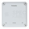 Puszka instalacyjna natynkowa NFK08 85x85x54mm bezhalogenowa hermetyczna IP66 szara NEPTUN Compact F-TRONIC