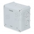 Puszka instalacyjna natynkowa NFK08 85x85x54mm bezhalogenowa hermetyczna IP66 szara NEPTUN Compact F-TRONIC