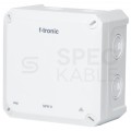 Puszka instalacyjna natynkowa NFK11 110x110x67mm bezhalogenowa hermetyczna IP66 biała NEPTUN Compact F-TRONIC