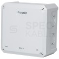 Puszka instalacyjna natynkowa NFK14 140x140x81mm bezhalogenowa hermetyczna IP66 szara NEPTUN Compact F-TRONIC