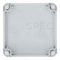 Puszka instalacyjna natynkowa NFK14 140x140x81mm bezhalogenowa hermetyczna IP66 szara NEPTUN Compact F-TRONIC