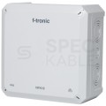Puszka instalacyjna natynkowa NFK18 180x180x93mm bezhalogenowa hermetyczna IP66 szara NEPTUN Compact F-TRONIC