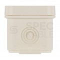 Puszka instalacyjna natynkowa typu KLIK 80x45x41mm hermetyczna IP54 biała ViPlast